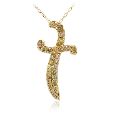 Collana in oro con Diamante Fancy SI2 (CIRARI)