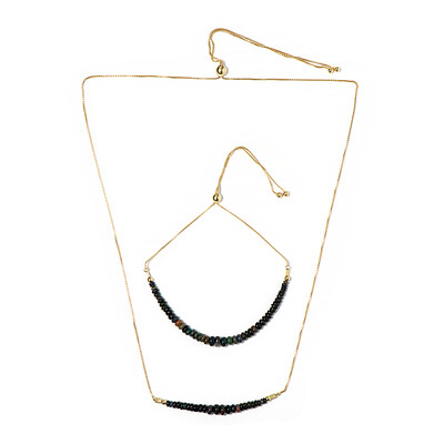 Parure in argento con Opale Mezezo
