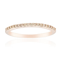 Anello in oro con Diamante Rose de France SI1 di Argyle