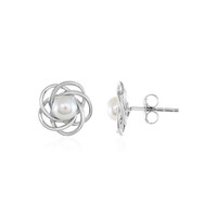 Orecchini in argento con Perla di Acqua Dolce