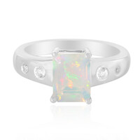 Anello in argento con Opale di Welo