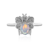 Anello in argento con Opale di Welo