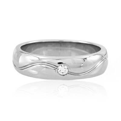 Anello in platino con Diamante Flawless (F) (LUCENT DIAMONDS)