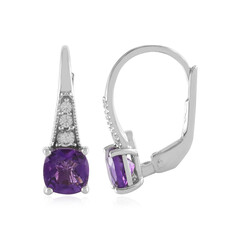 Orecchini in argento con Ametista