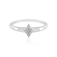 Anello in argento con Diamante I2 (I)