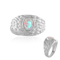 Anello in argento con Opale di Welo AAA (de Melo)