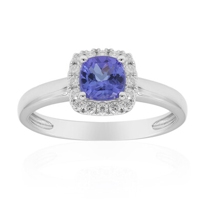 Anello in oro con Tanzanite AAA