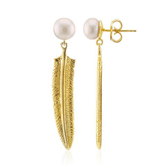 Orecchini in argento con Perla di Acqua Dolce (TPC)