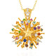 Collana in argento con Citrino (Gems en Vogue)
