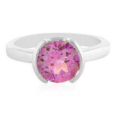 Anello in argento con Topazio Anniversario