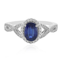 Anello in argento con Cianite