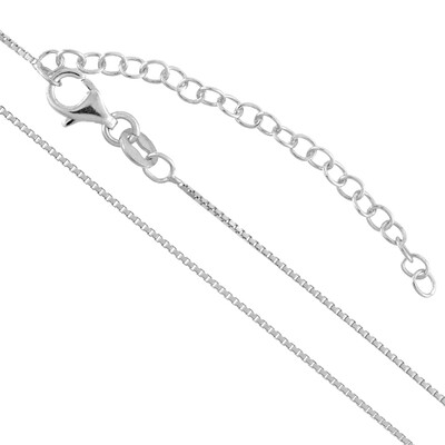 Catenina veneziana in argento - 38-43 cm - 2,27 g