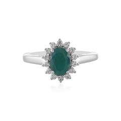 Anello in argento con Grandidierite