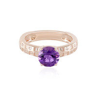 Anello in argento con Ametista