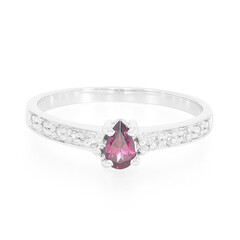 Anello in argento con Rodolite Brasiliana