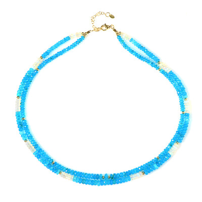 Collana in argento con Opale di Welo