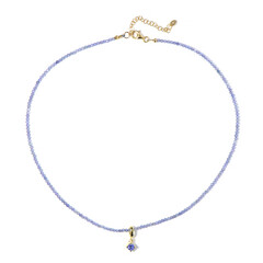 Collana in argento con Tanzanite