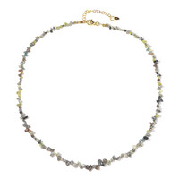 Collana in argento con Diamante Fancy