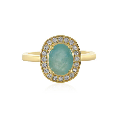 Anello in argento con Grandidierite