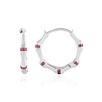 Orecchini in argento con Tormalina Rosa Nigeriana (de Melo)