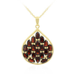 Collana in argento con Granato