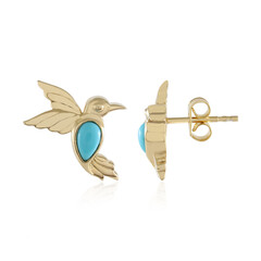 Orecchini in argento con Turchese Sleeping Beauty