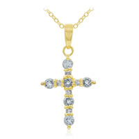Collana in argento con Topazio Blu Cielo