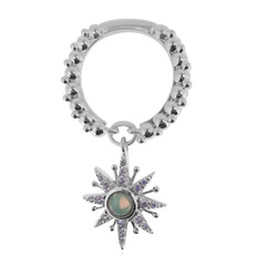 Anello in argento con Opale di Welo (Dallas Prince Designs)
