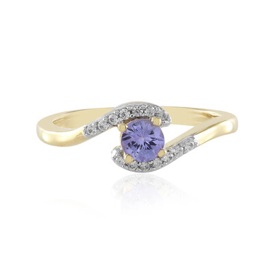 Anello in argento con Tanzanite