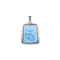 Ciondolo in argento con Larimar