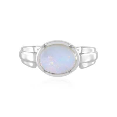 Anello in argento con Opale Australiano