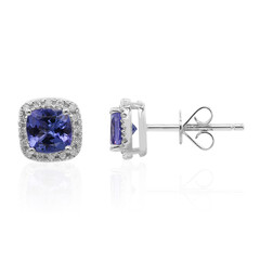 Orecchini in oro con Tanzanite AAA