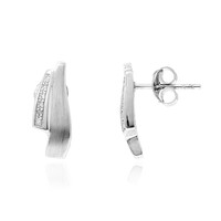 Orecchini in argento con Diamante PK (H)