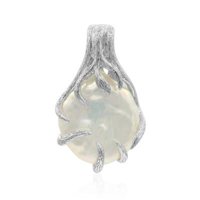 Ciondolo in argento con Perla di Acqua Dolce (TPC)