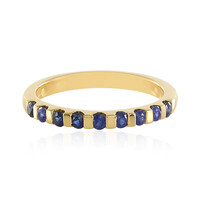 Anello in argento con Zaffiro Blu