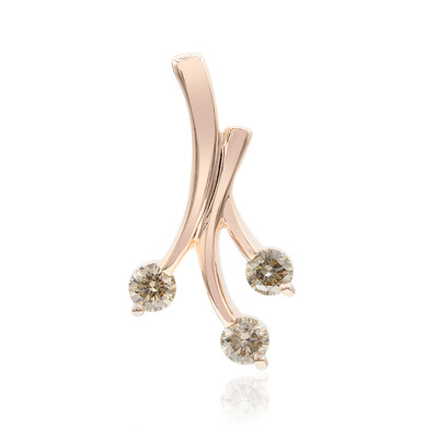 Ciondolo in oro con Diamante Rose de France SI1 di Argyle (Annette)