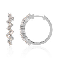 Orecchini in argento con Morganite