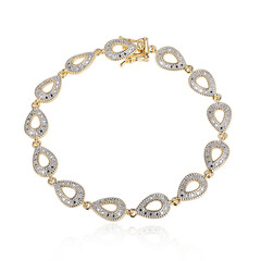 Bracciale in ottone con Diamante I3 (I) (Juwelo Style)