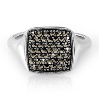 Anello in argento con Marcassite