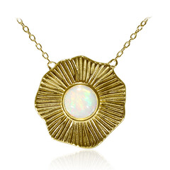 Collana in argento con Opale di Welo