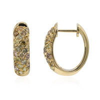 Orecchini in oro con Diamante Fancy SI2 (CIRARI)