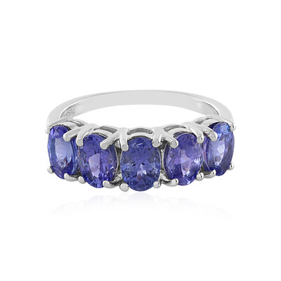 Anello in argento con Tanzanite