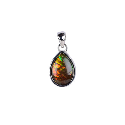 Ciondolo in argento con Ammolite