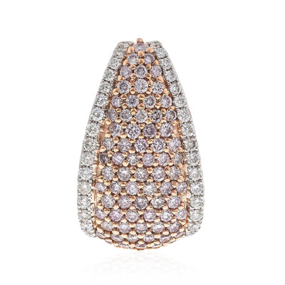 Ciondolo in oro con Diamante Rosa I1 (CIRARI)