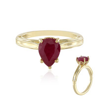Anello in argento con Rubino Bemainty