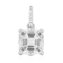 Ciondolo in argento con Danburite