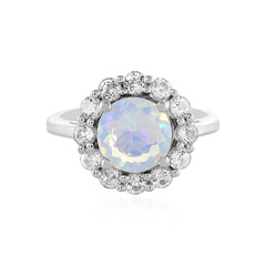 Anello in argento con Opale di Welo