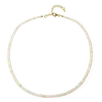 Collana in argento con Opale di Welo