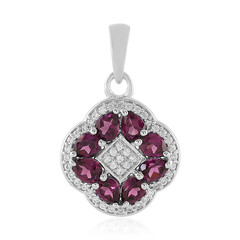 Ciondolo in argento con Granato Tocantin