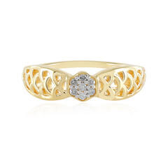 Anello in argento con Diamante I2 (I)